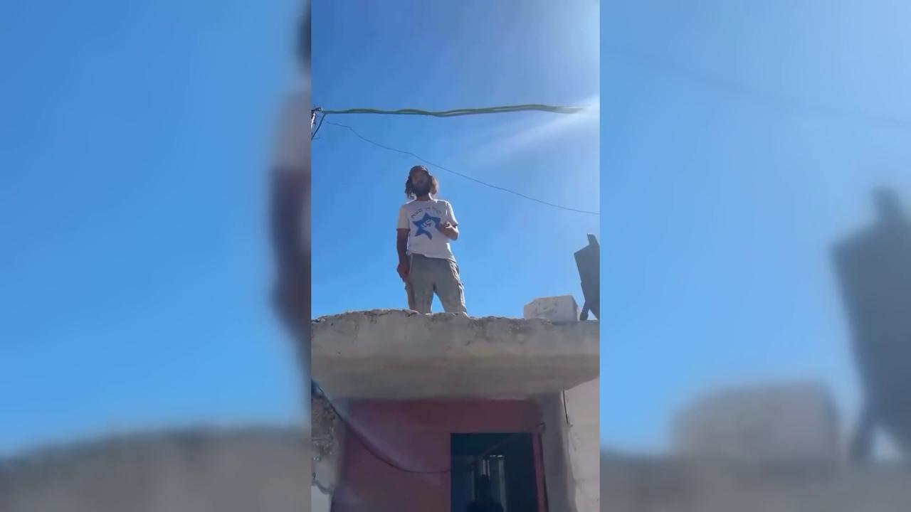 Video thumbnail for Israeli Settler Claims Palestinian Home and Land as His Own.