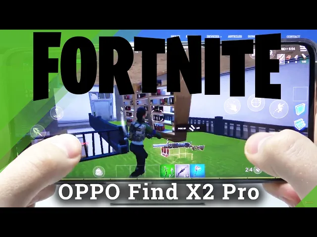 Video thumbnail for Oppo Find X2 Pro Fortnite Gameplay & Settings