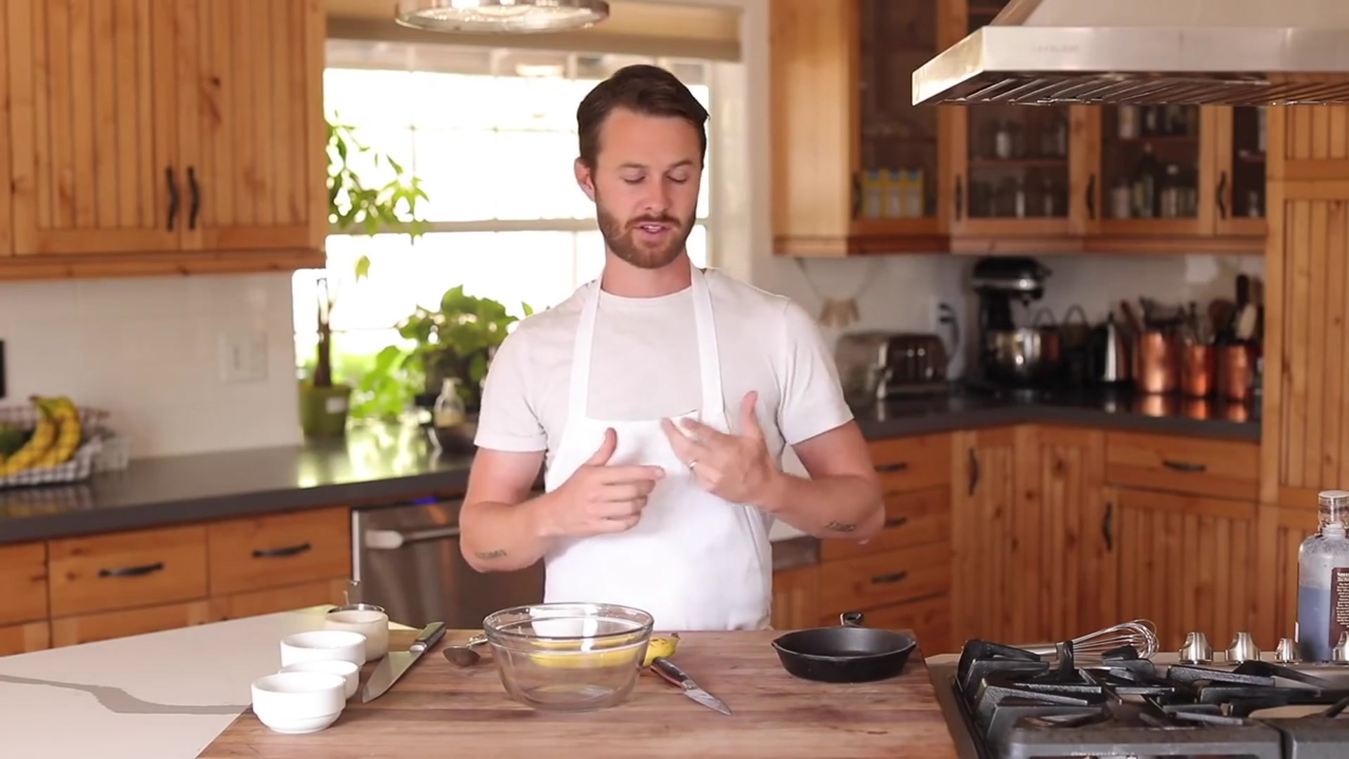 'Video thumbnail for Banana Clafoutis'