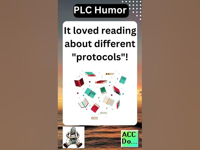 'Video thumbnail for PLC humor start a book club...'