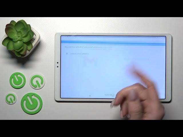 Video thumbnail for How to Remove Gmail Account of Samsung Galaxy Tab A7 Lite - Logout Chosen Gmail Account