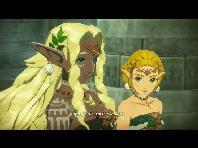 Video thumbnail for Hyrule Warriors: Age of Imprisonment - The Great Plateau: Zelda Attends Royal Gathering Cutscene