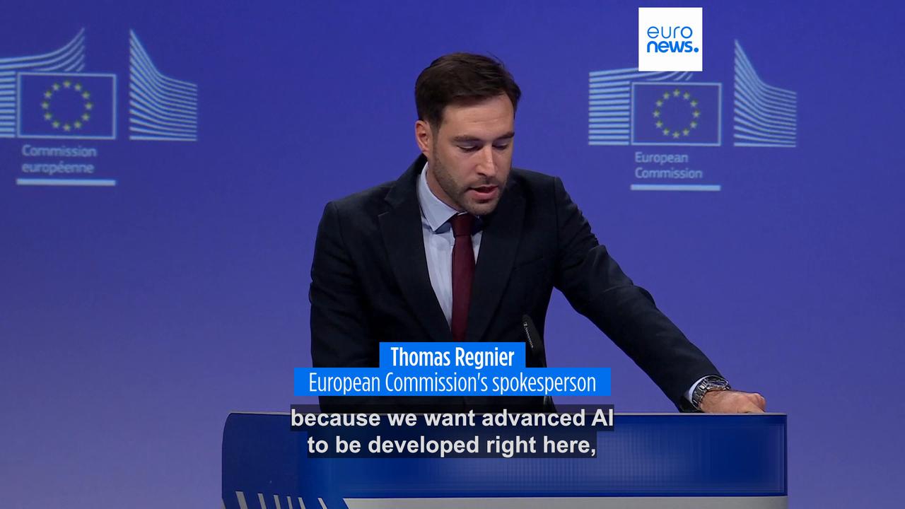 Video thumbnail for EU opens call for seven 'gigafactories' to train next-generation AI technologies