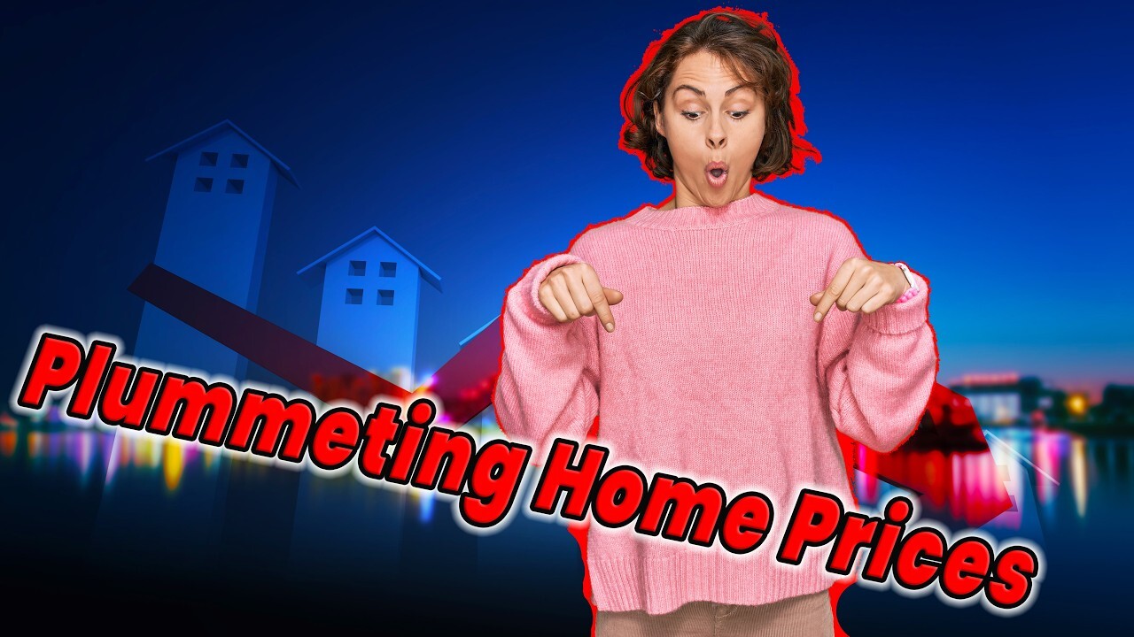 Video thumbnail for Housing Prices Are PLUMMETING In These Cities