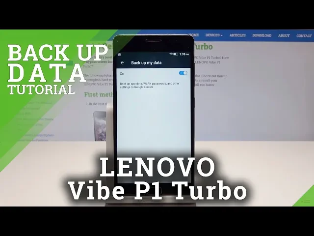Video thumbnail for How to Activate Google Backup in LENOVO Vibe P1 Turbo - Create Backup Account