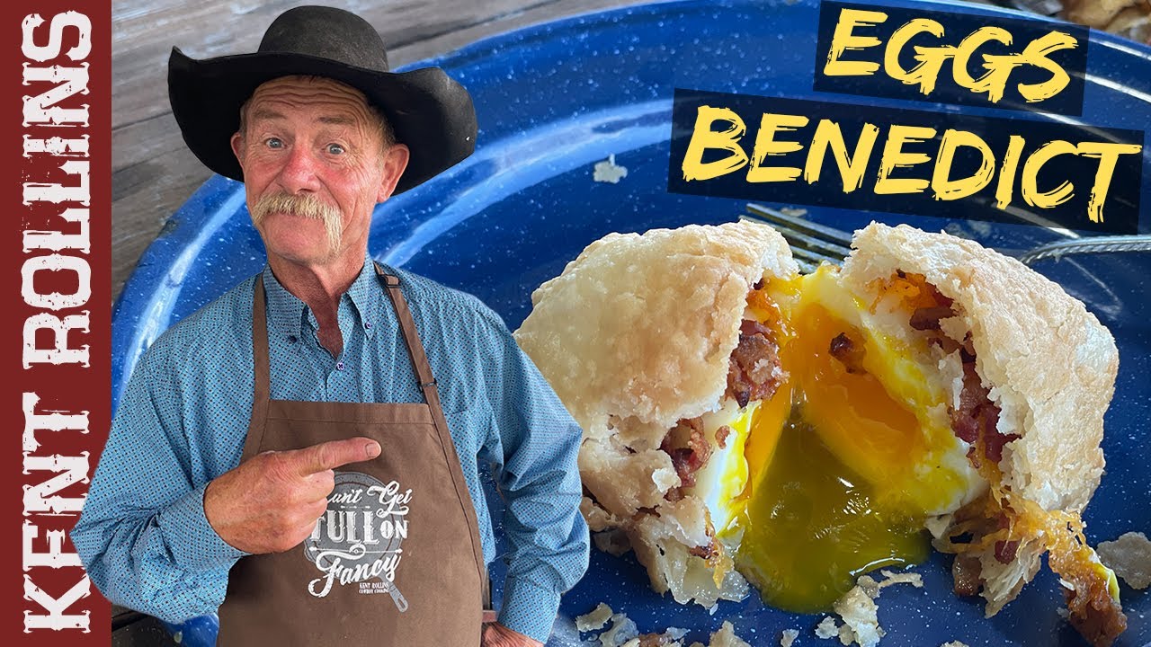 Video thumbnail for Eggs Benedict Recipe | Cowboy Style Deep Fried Eggs Benedict