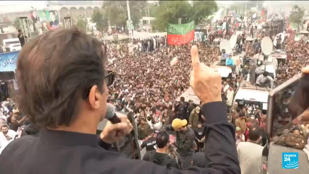 Video thumbnail for Former Pakistani PM Imran Khan convicted to 17 years in prison