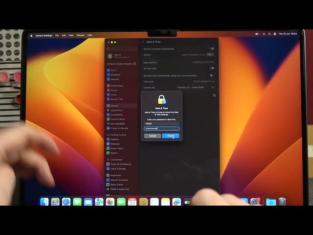 Video thumbnail for How To Change Date Settings On Macbook Air M2 2023