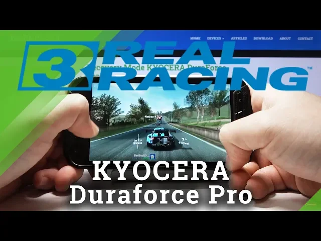 Video thumbnail for Test Real Racing 3 on KYOCERA Duraforce Pro – Checkup Performance