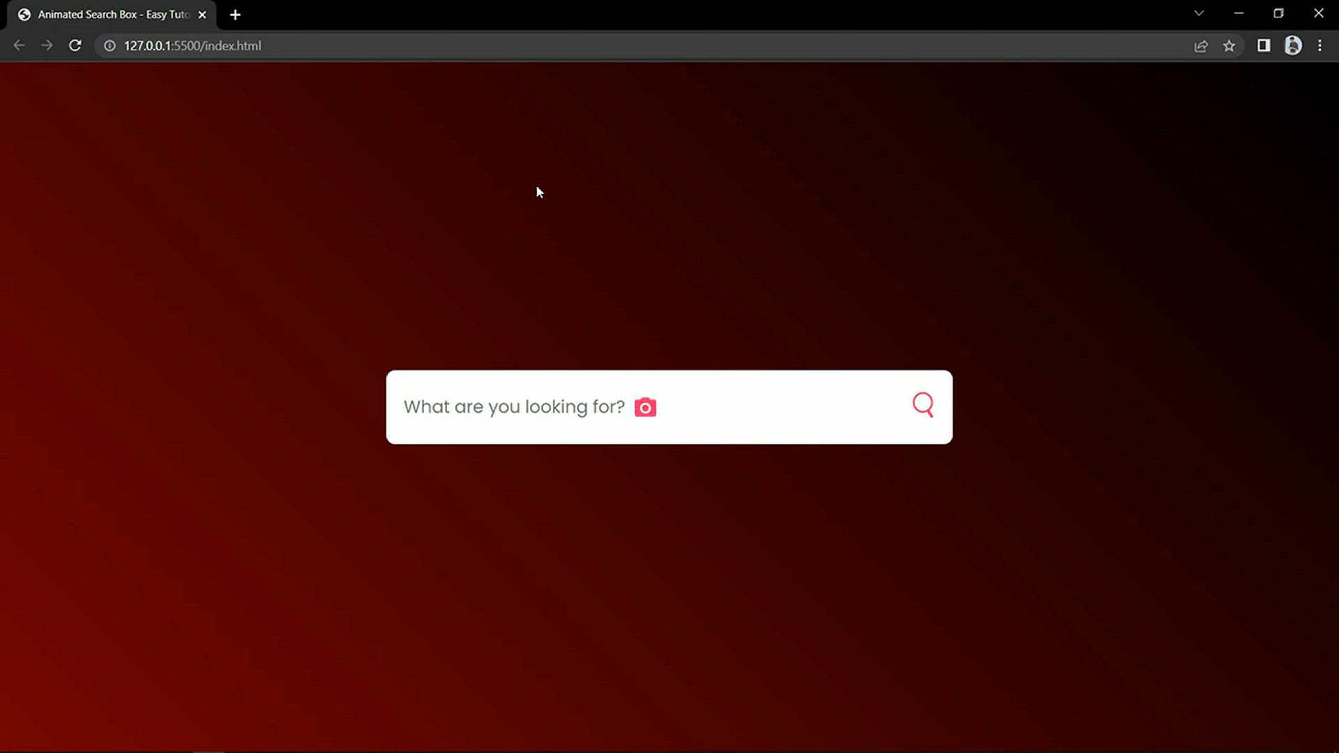'Video thumbnail for How To Make A Search Box With Animated Slider Using HTML And CSS'