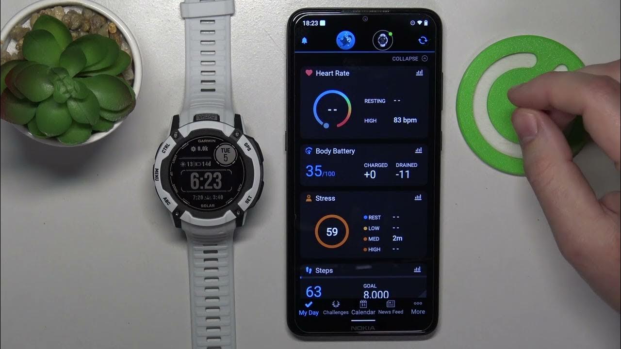 Video thumbnail for How to Sync the Garmin Watch