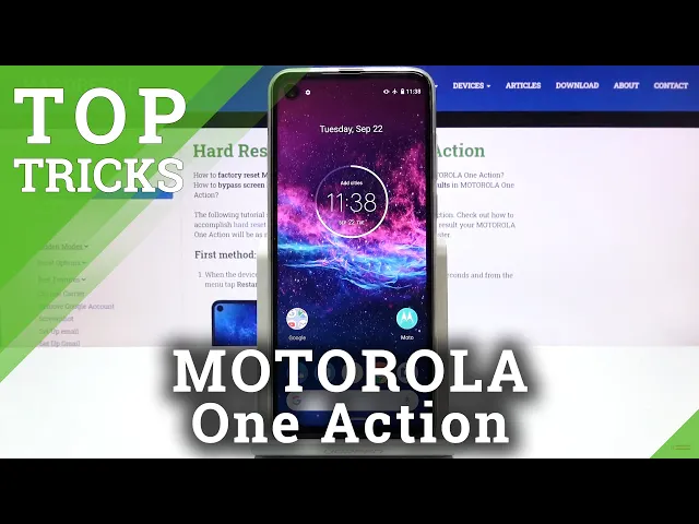 Video thumbnail for MOTOROLA One Action TOP TRICKS | Best Apps | Cool Features