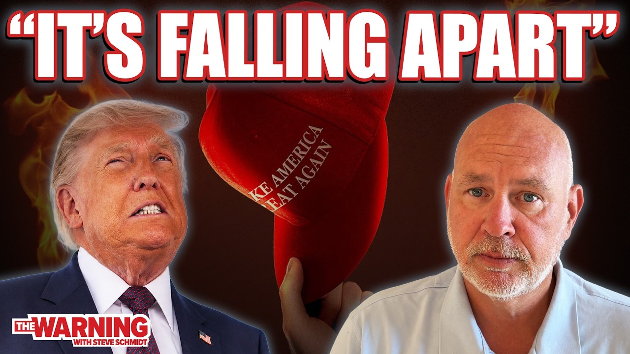Video thumbnail for Donald Trump Will Watch His Movement Fall | Steve Schmidt