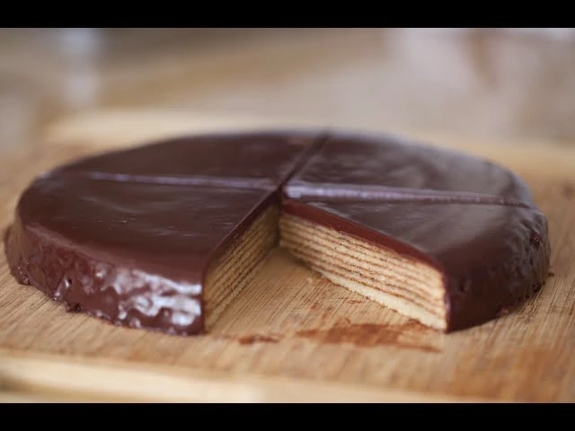 Video thumbnail for Baumkuchen (Tree Cake) | Byron Talbott