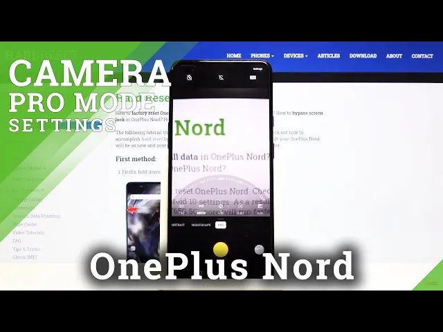 Video thumbnail for How to Activate Camera Pro Mode in OnePlus Nord – Advanced Camera Mode