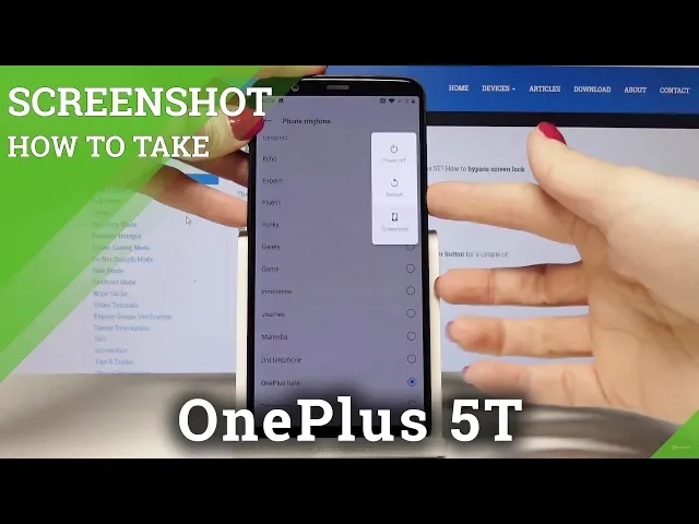 Video thumbnail for Screenshot OnePlus 5T - How to Takie Screenshot / Capture Screen