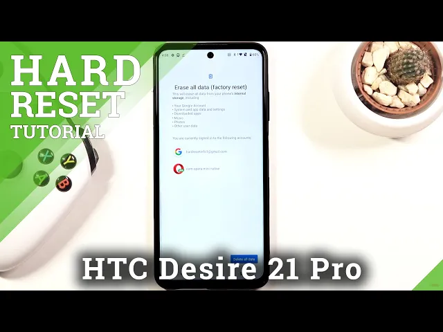 Video thumbnail for How to Hard Reset HTC Desire 21 Pro – Wipe All Data & Reset All Settings