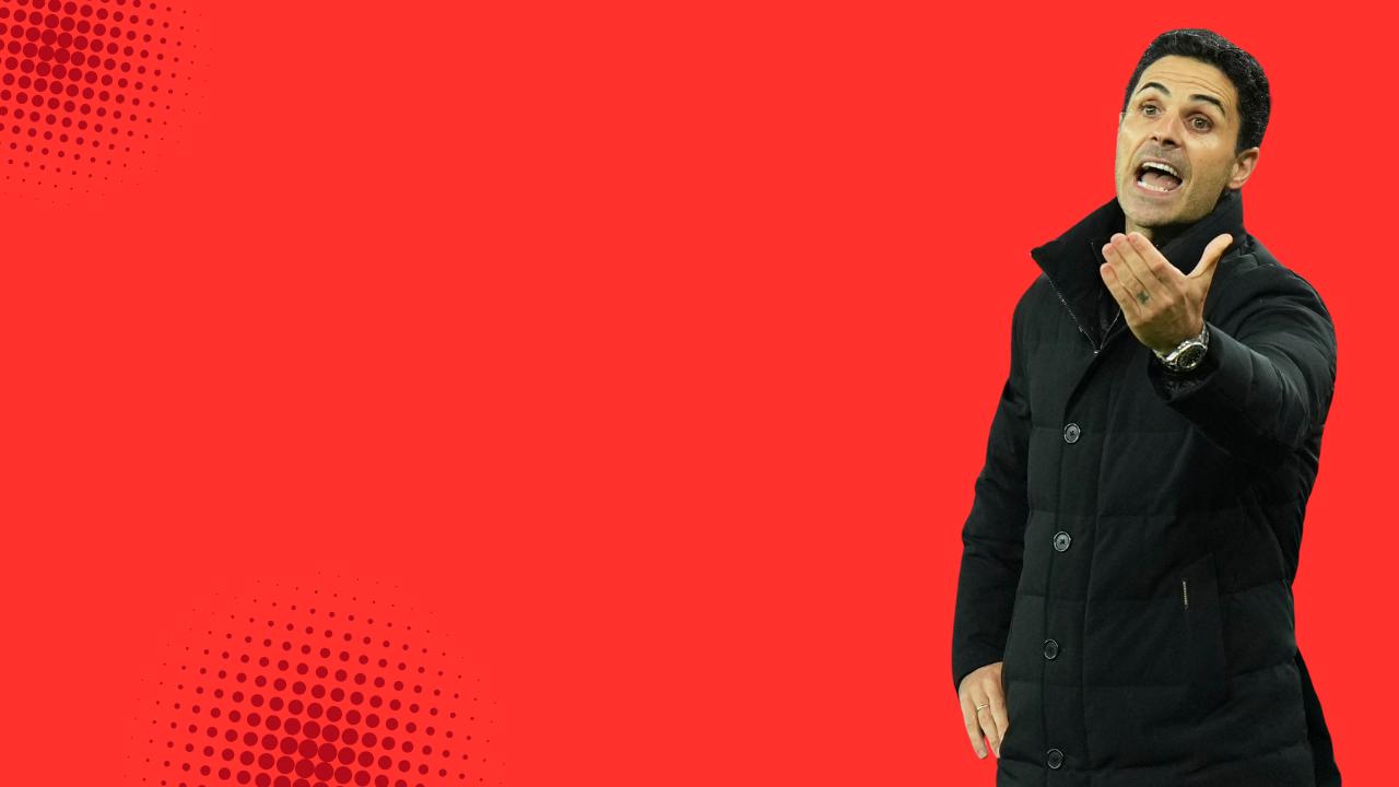 'Video thumbnail for ‘It’s early’ Arteta coy on title race despite 4-point lead'