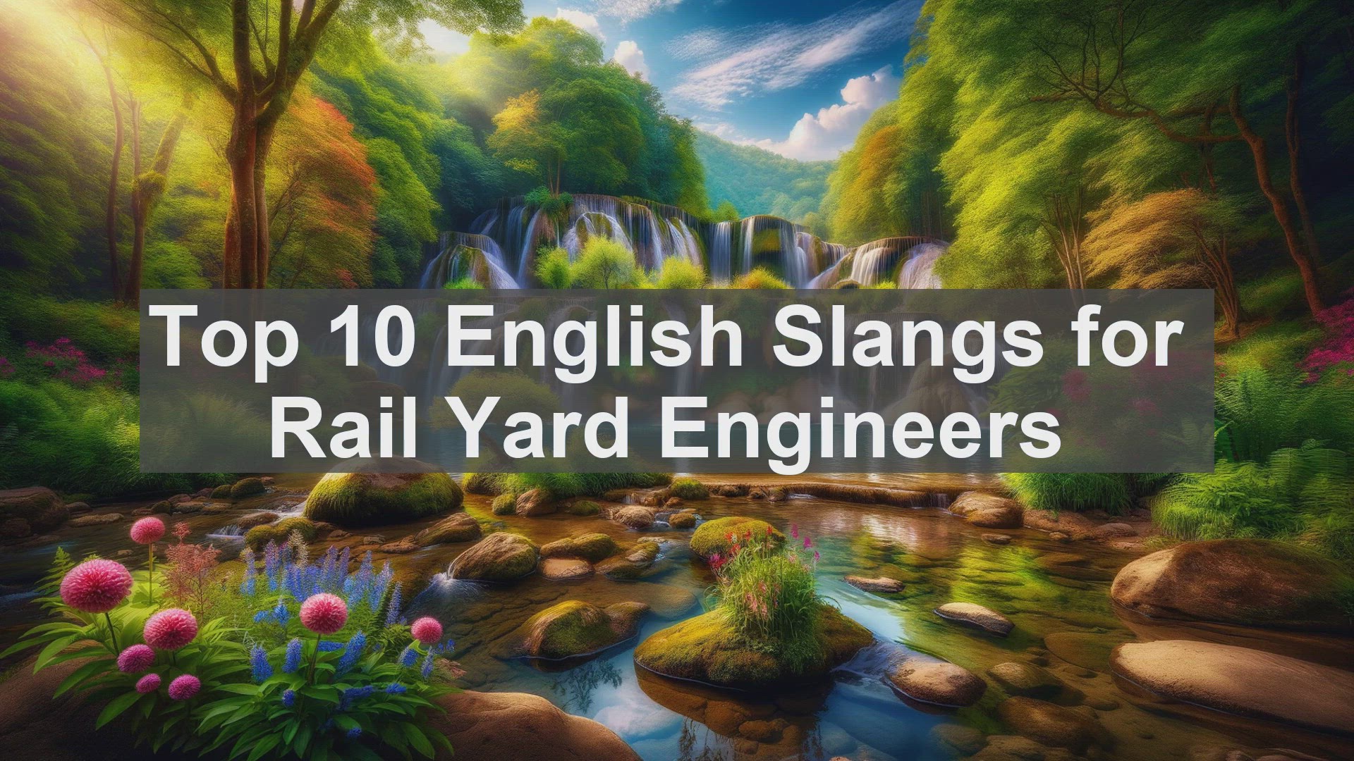 'Video thumbnail for Top 10 English Slangs for Rail Yard Engineers'