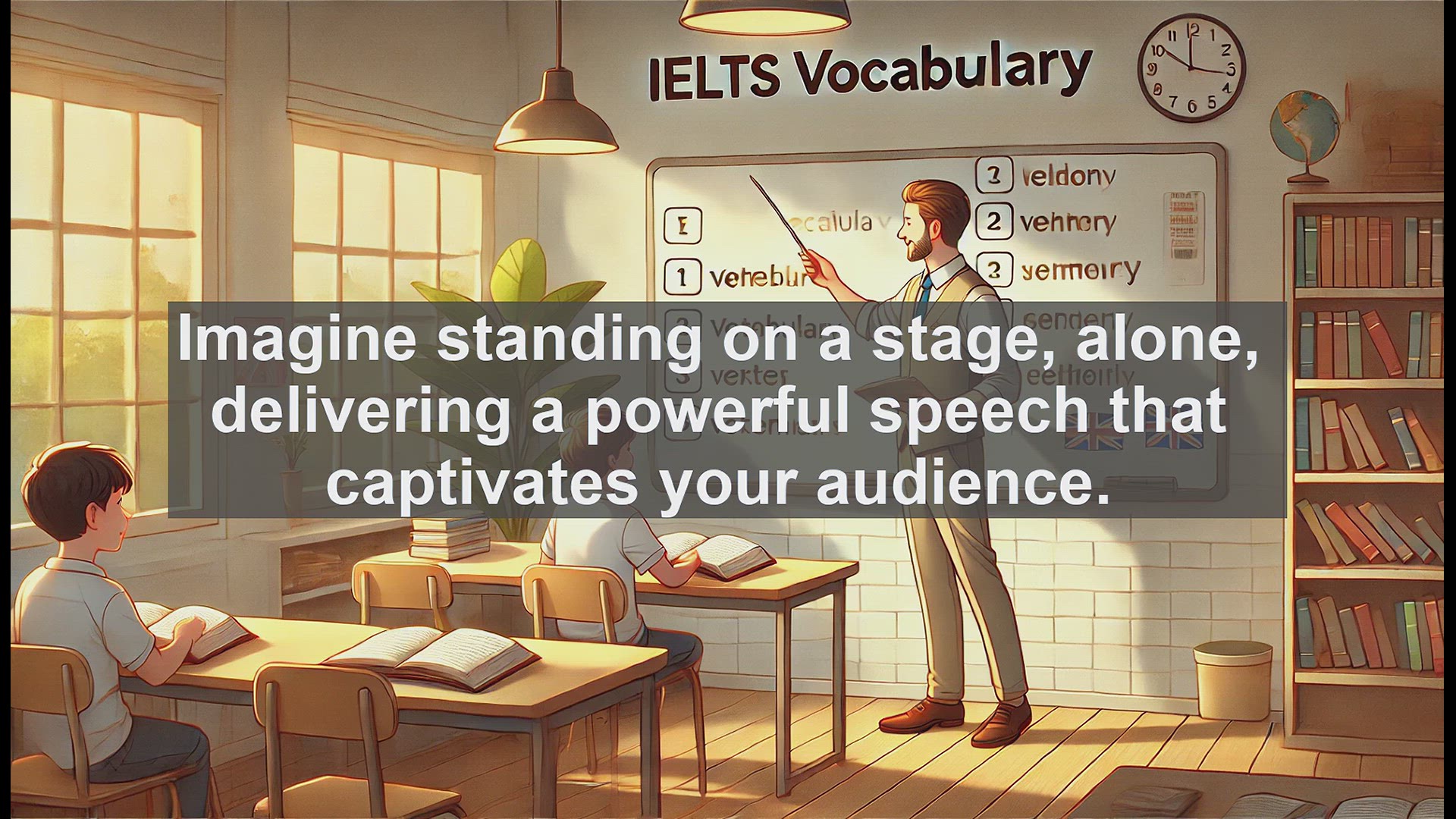 'Video thumbnail for 5000 Must Know IELTS 8.0 Vocabulary - Mastering 'Monologue': Boost Your IELTS Vocabulary'