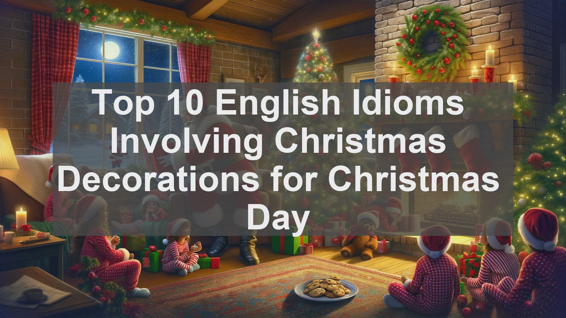 'Video thumbnail for Top 10 English Idioms Involving Christmas Decorations for Christmas Day'