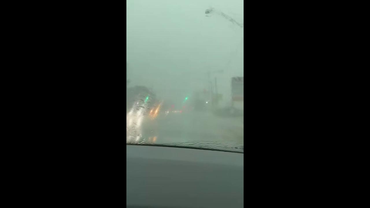 Video thumbnail for Canada: Ontario Storm Brings Dangerous Conditions To Kitchener.