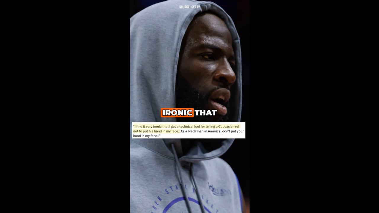 Video thumbnail for Draymond Green Hits 209th Career Tech After Heated Ref Exchange