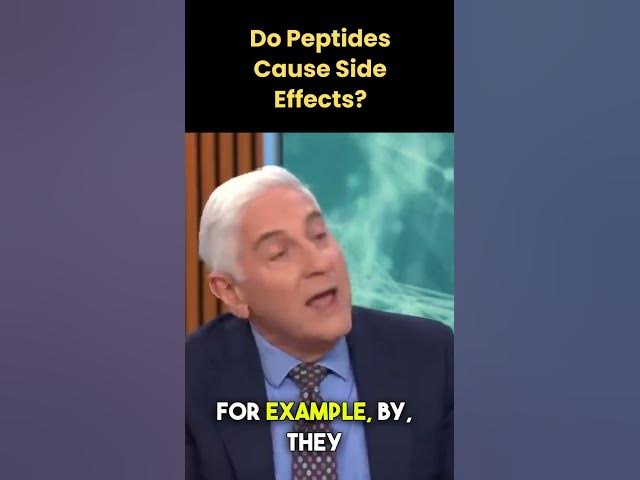 Video thumbnail for Do Peptides Cause Side Effects? Dr. Jon LaPook expains.