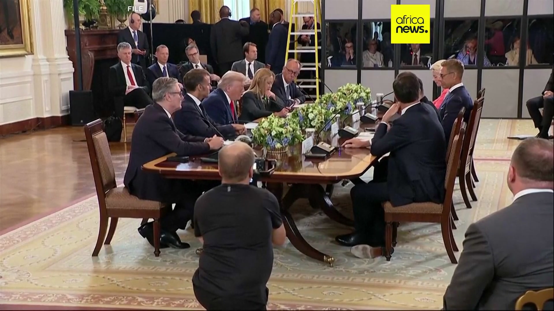 'Video thumbnail for US President Trump urges all NATO countries to stop buying oil from Russia'