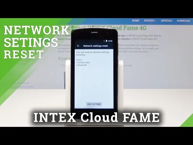 Video thumbnail for How to Reset Network Settings in INTEX Cloud FAME 4G - Restore Network Configuration