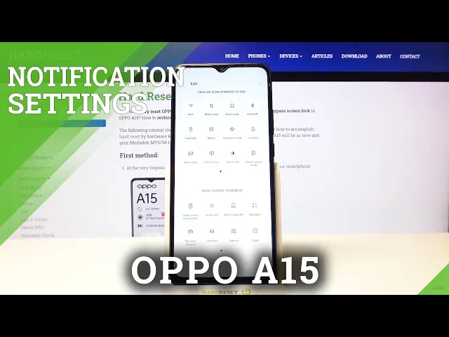Video thumbnail for How to Customize Notification Bar in OPPO A15 – Notification Bar Icons