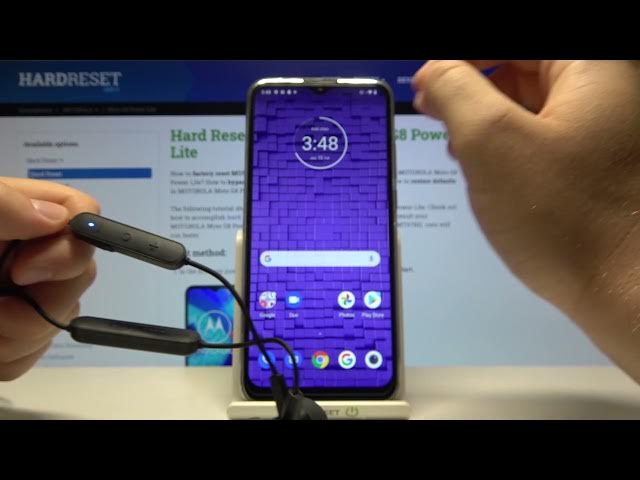 Video thumbnail for How to Connect Motorola Moto G8 Power Lite to Huawei AM61 Sport – Connect Headphones