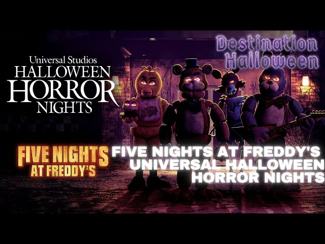 Video thumbnail for Five Nights at Freddy's at Universal Halloween Horror Nights