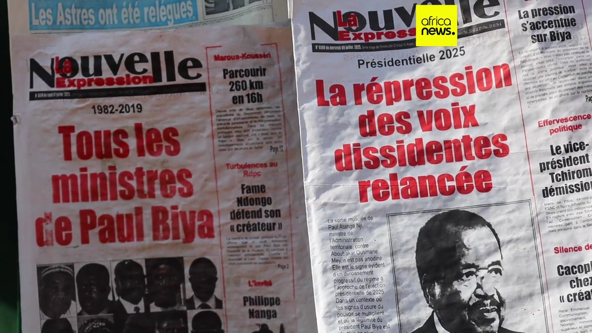 'Video thumbnail for Cameroon: Presidential election set for October 12'