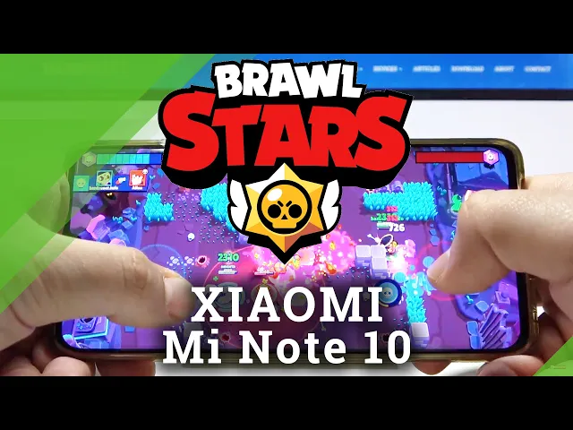 Video thumbnail for Brawl Stars on XIAOMI Mi Note 10