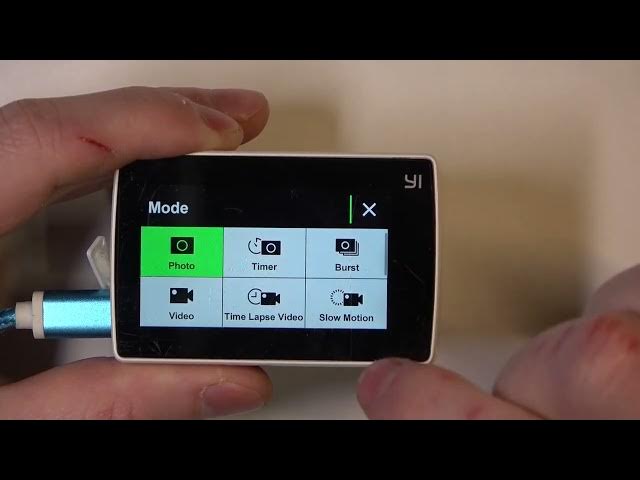 Video thumbnail for How to Change Between Photo & Video Modes on Yi Action Camera?