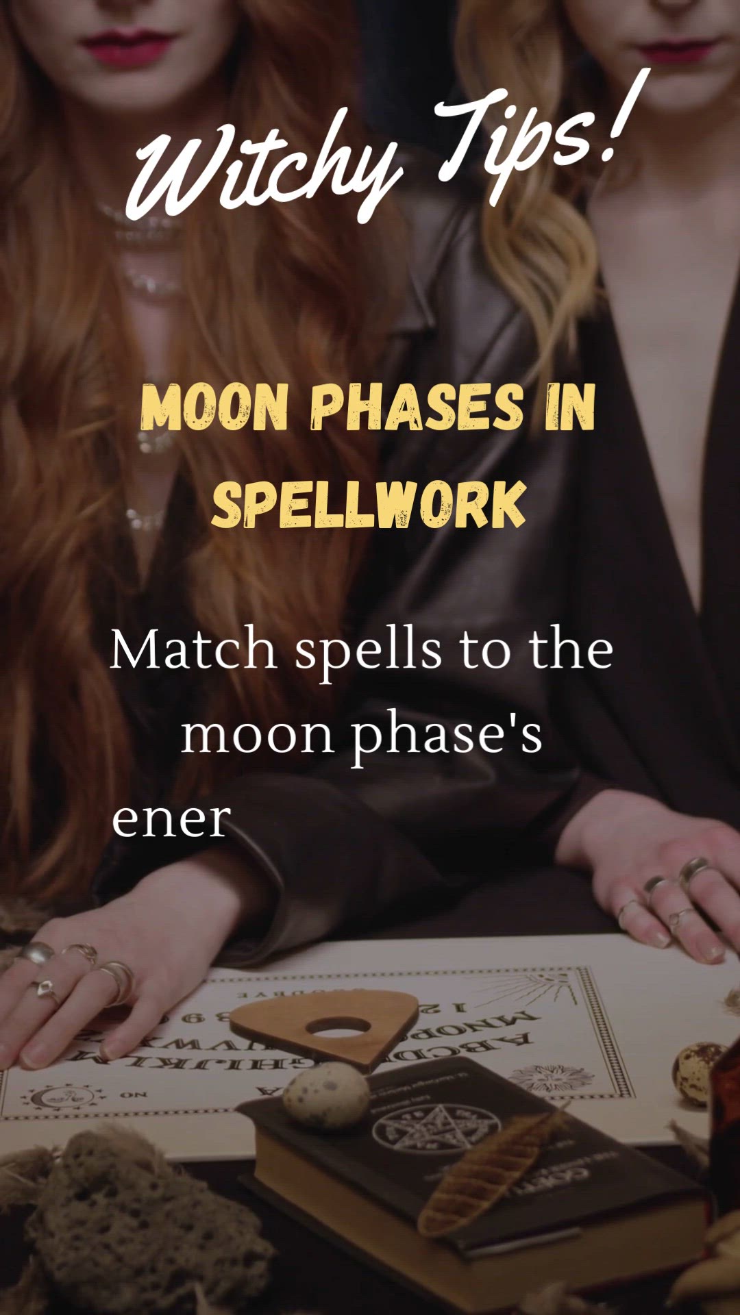 'Video thumbnail for Witchy Tips!'