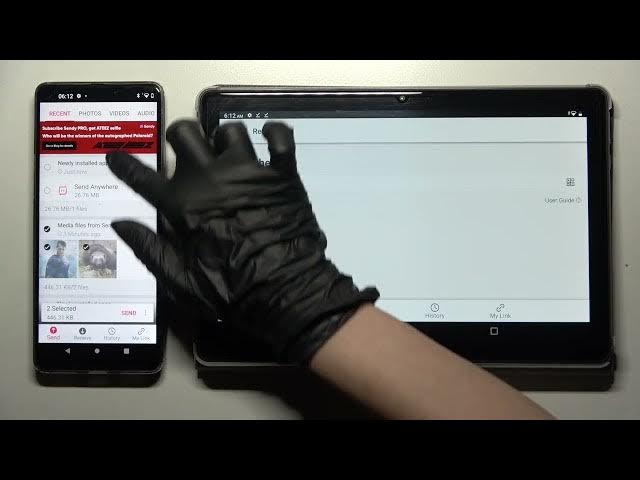 Video thumbnail for How to Transfer Files from an Android Device to CUBOT Tab 10 - Use Send Anywhere