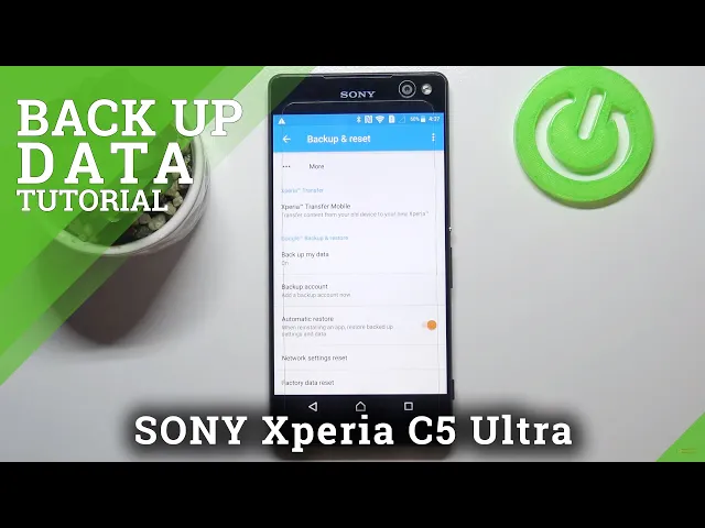 Video thumbnail for How to Enable Google Backup on SONY Xperia C5 Ultra – Backup Data