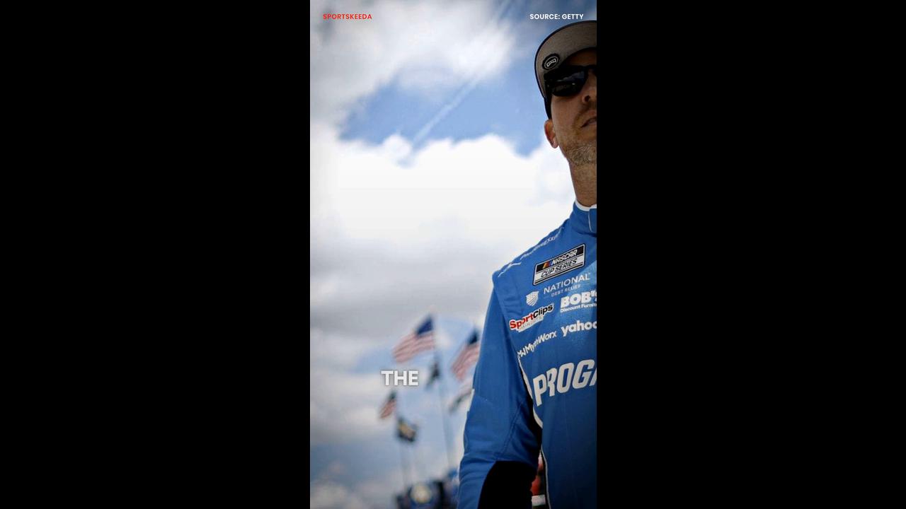 Video thumbnail for Denny Hamlin wins pole for Michigan NASCAR Cup race!