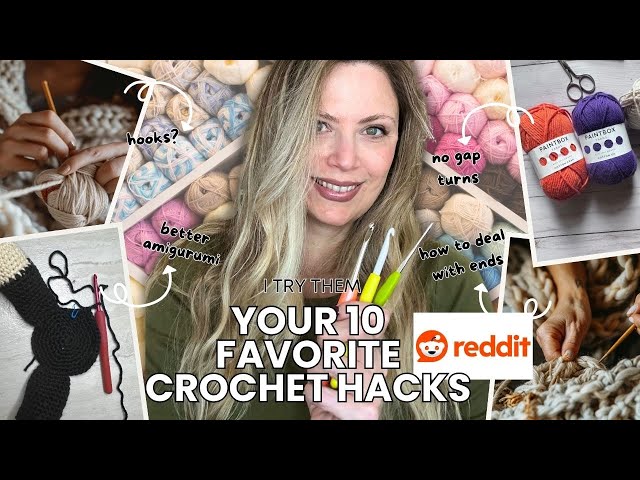 Video thumbnail for Reddit’s BEST Crochet Hacks You’ll Wish You Knew Sooner