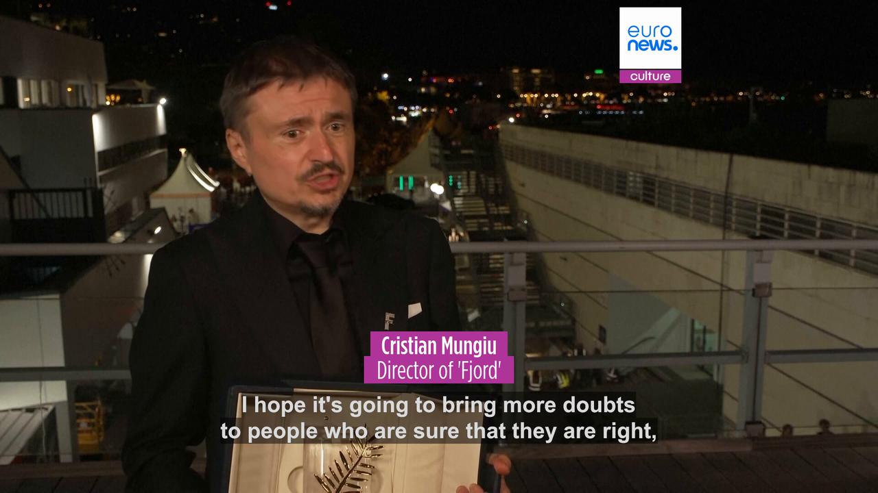 Video thumbnail for Cannes 2026: Cristian Mungiu’s political drama 'Fjord' wins the Palme d'Or