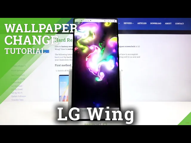 Video thumbnail for Download Live Wallpaper to LG Wing – Magic Fluids Wallpaper