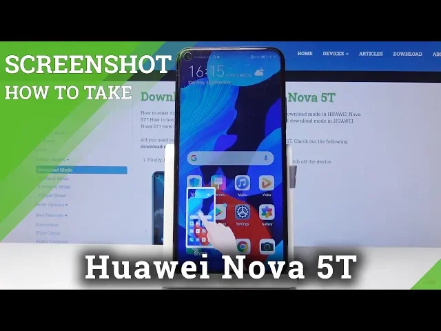 Video thumbnail for How to Capture Screen in Huawei Nova 5T – Screenshot Tutorial