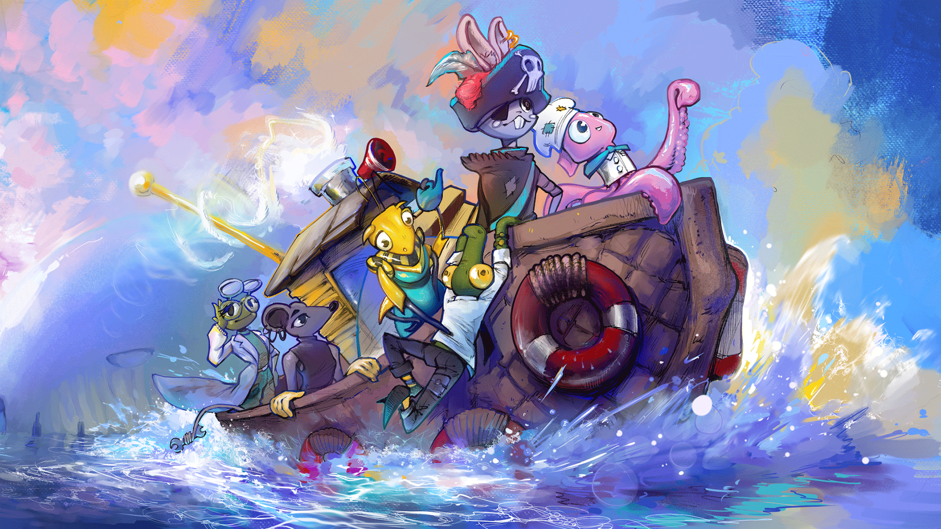 Video thumbnail for A Completely Fictional Story About a City Inside a Whale - Official Launch Trailer