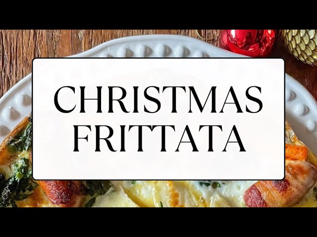'Video thumbnail for Christmas Frittata'