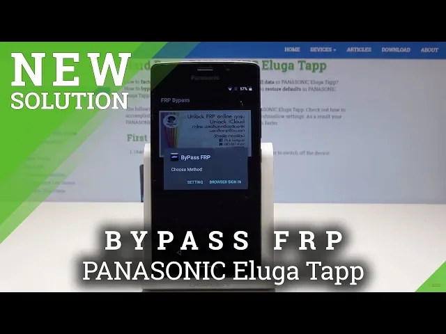 Video thumbnail for How to Skip Google Verification on PANASONIC Eluga Tapp - Bypass Google Account / Unlock FRP