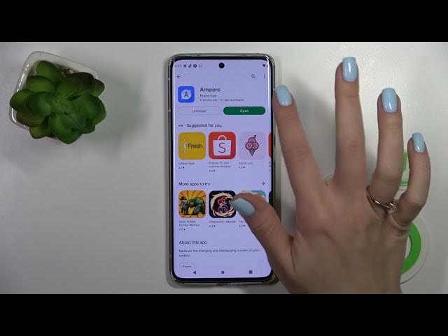 Video thumbnail for How to Check Battery Temperature on Motorola Edge 30 Fusion - Ampere App