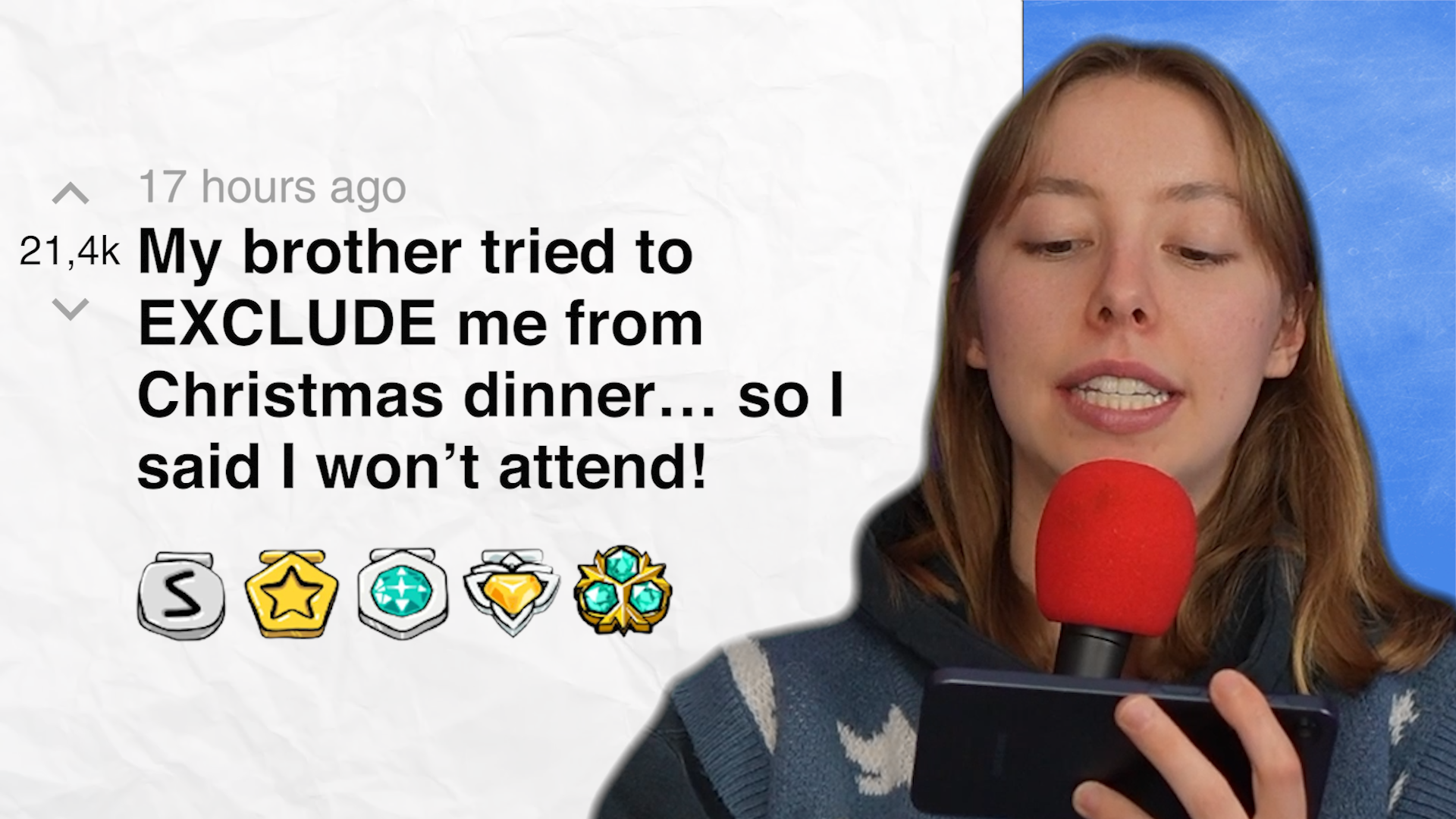 Video thumbnail for My brother tried to EXCLUDE me from Christmas dinner… so I said I won’t attend! - r/AmITheAsshole | Reddit Stories
