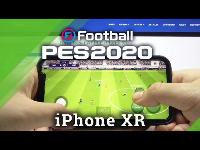 Video thumbnail for Apple iPhone XR - Pes Mobile | Football Game